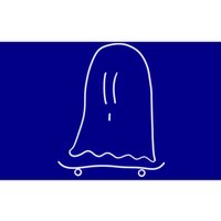 Ghost On Skateboard: Hauntingly Rad Adventures Funny Gift Bumper Sticker