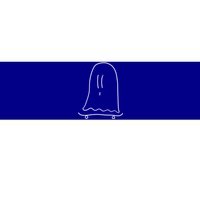 Ghost On Skateboard: Hauntingly Rad Adventures Funny Gift Bumper Sticker