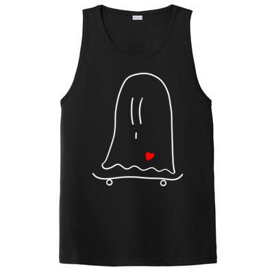 Ghost On Skateboard: Hauntingly Rad Adventures Gift PosiCharge Competitor Tank