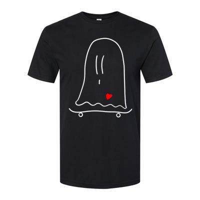 Ghost On Skateboard: Hauntingly Rad Adventures Gift Softstyle CVC T-Shirt