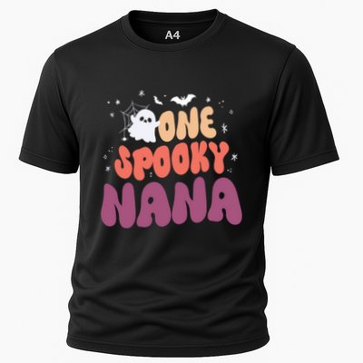 Groovy One Spooky Nana Boo Ghost Halloween Pumpkin Great Gift Performance Shirt