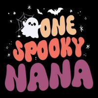 Groovy One Spooky Nana Boo Ghost Halloween Pumpkin Great Gift Sustainable Bucket Hat