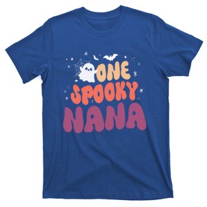 Groovy One Spooky Nana Boo Ghost Halloween Pumpkin Great Gift T-Shirt