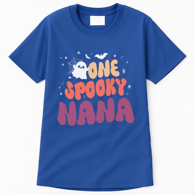Groovy One Spooky Nana Boo Ghost Halloween Pumpkin Great Gift Tall T-Shirt