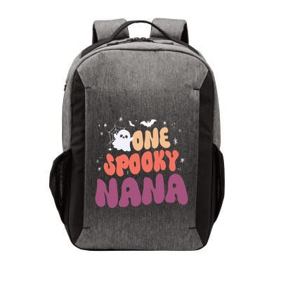 Groovy One Spooky Nana Boo Ghost Halloween Pumpkin Great Gift Vector Backpack