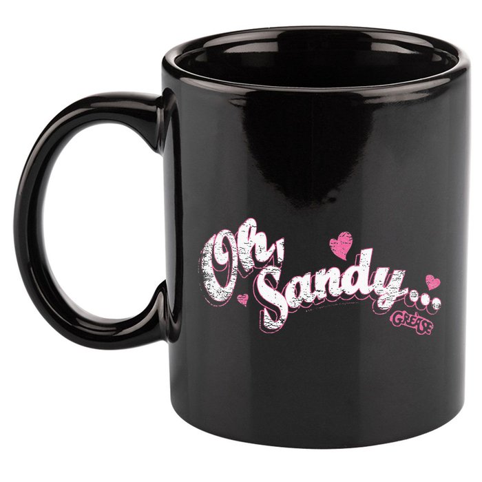 Grease Oh Sandy 11oz C Handle Ceramic Mug
