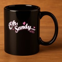 Grease Oh Sandy 11oz C Handle Ceramic Mug