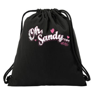 Grease Oh Sandy Drawstring Bag