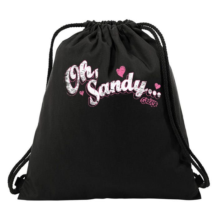 Grease Oh Sandy Drawstring Bag