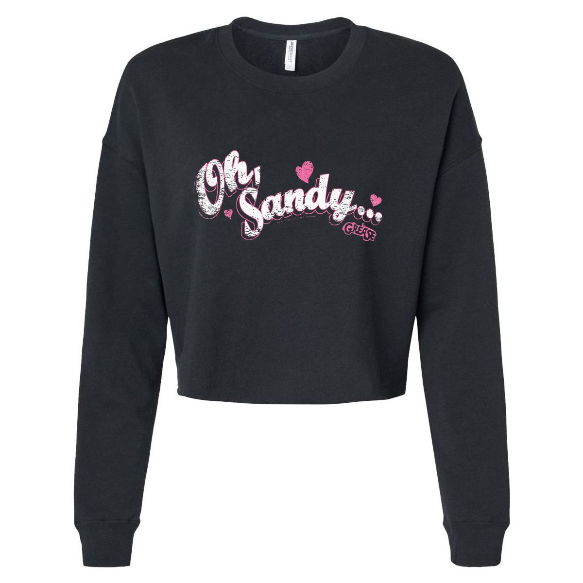 Grease Oh Sandy Cropped Pullover Crew