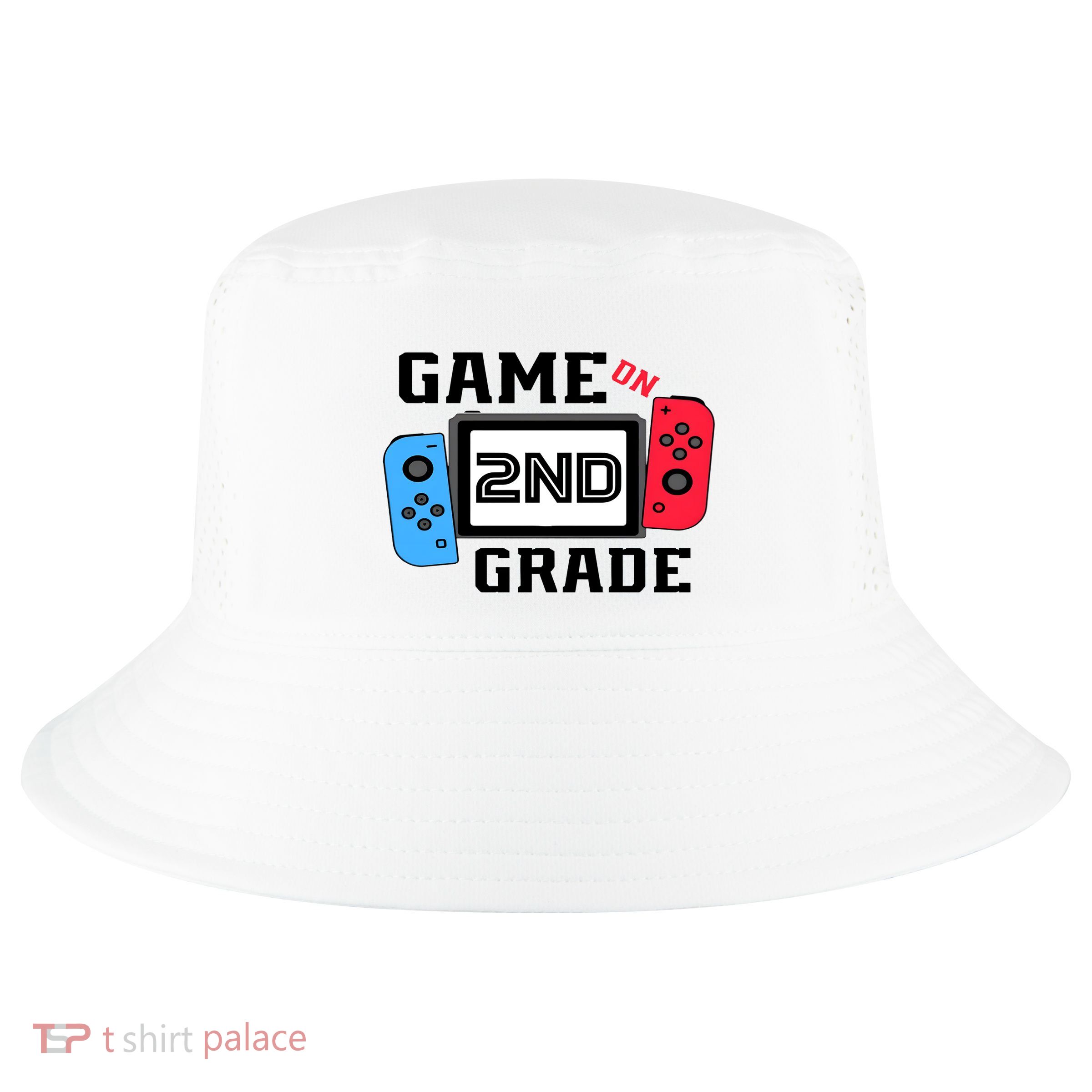 Game On Second Grade Back To School Cool Comfort Performance Bucket Hat