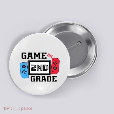 Game On Second Grade Back To School Button
