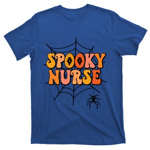 Ghosts One Spooky Nurse Halloween Nurse Fall Scrub Rn Gift T-Shirt