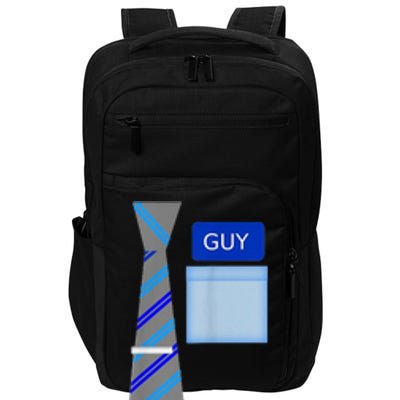 Guy Office Suit And Tie Costume Impact Tech Backpack