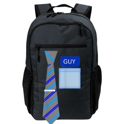 Guy Office Suit And Tie Costume Daily Commute Backpack