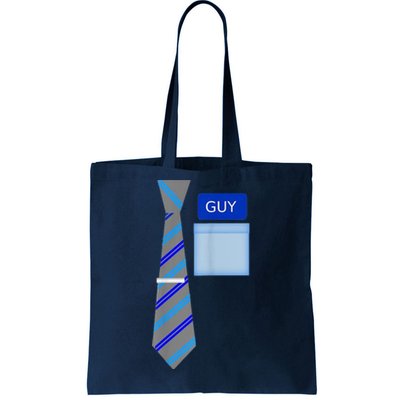 Guy Office Suit And Tie Costume Tote Bag