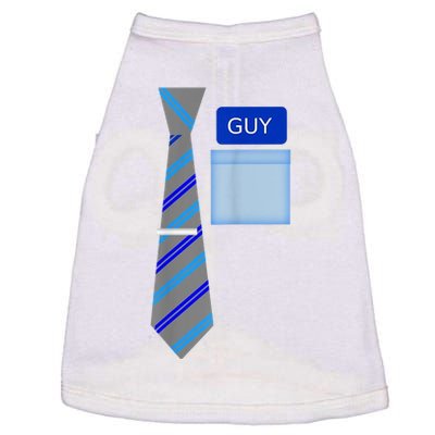 Guy Office Suit And Tie Costume Doggie Tank