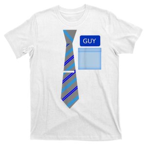 Guy Office Suit And Tie Costume T-Shirt