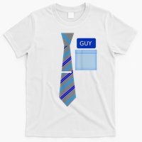 Guy Office Suit And Tie Costume T-Shirt