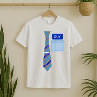 Guy Office Suit And Tie Costume T-Shirt