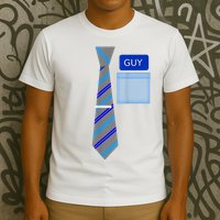 Guy Office Suit And Tie Costume T-Shirt