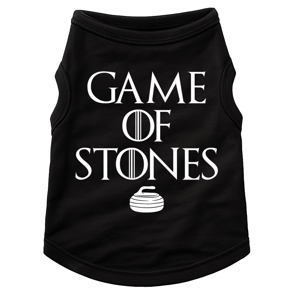 Game Of Stones Curler Parody Doggie Tank