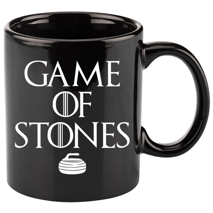 Game Of Stones Curler Parody 11oz C Handle Ceramic Mug