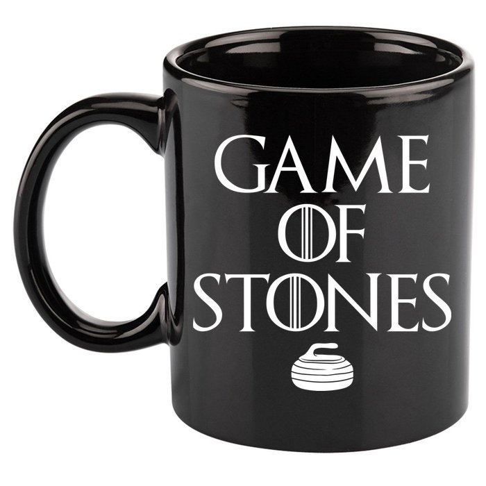 Game Of Stones Curler Parody 11oz C Handle Ceramic Mug