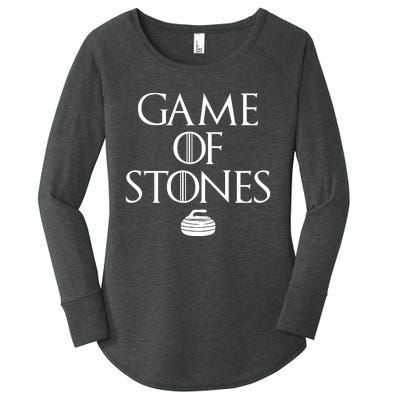 Game Of Stones Curler Parody Women's Perfect Tri Tunic Long Sleeve Shirt