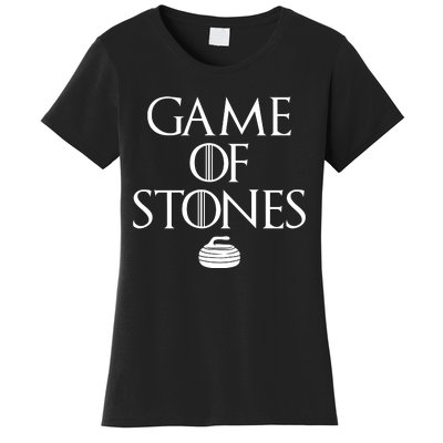 Game Of Stones Curler Parody Women's T-Shirt