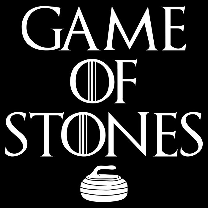 Game Of Stones Curler Parody Full Zip Hoodie