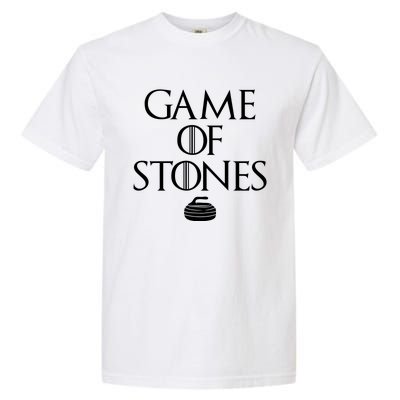 Game Of Stones Curler Parody Garment-Dyed Heavyweight T-Shirt