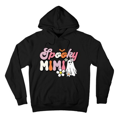 Groovy One Spooky Mimi Mama Grandma Witch Mom Halloween Hoodie