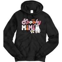 Groovy One Spooky Mimi Mama Grandma Witch Mom Halloween Tie Dye Hoodie