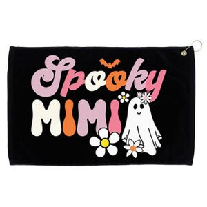 Groovy One Spooky Mimi Mama Grandma Witch Mom Halloween Grommeted Golf Towel