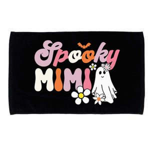 Groovy One Spooky Mimi Mama Grandma Witch Mom Halloween Microfiber Hand Towel