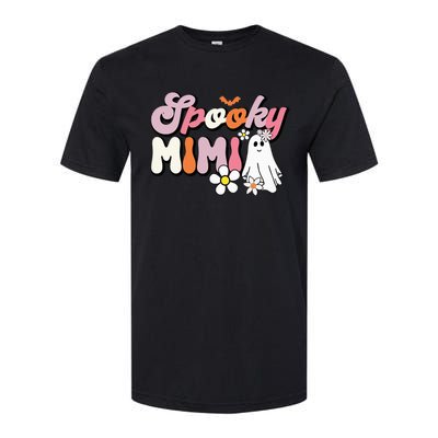 Groovy One Spooky Mimi Mama Grandma Witch Mom Halloween Softstyle CVC T-Shirt