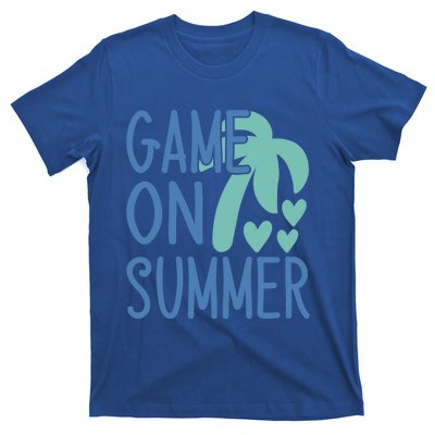 Game On Summer Beach Retro Tropical Summer Cool Gift T-Shirt