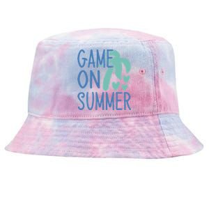 Game On Summer Beach Retro Tropical Summer Cool Gift Tie-Dyed Bucket Hat