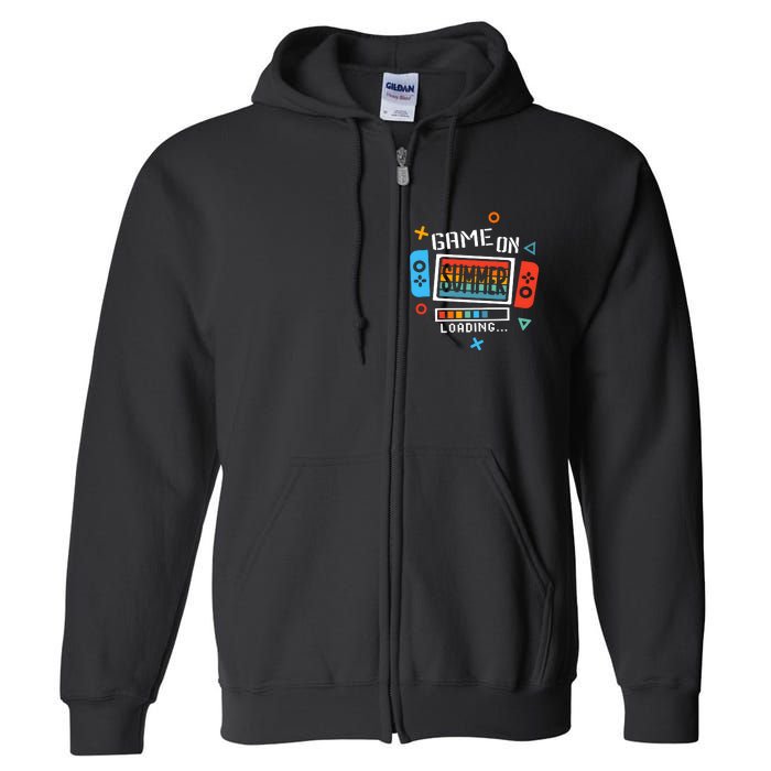 Game On Summer Loading Full Zip Hoodie