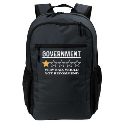 Government One Star Very Bad Would Not Recommend Shirt Funny Government One Star Daily Commute Backpack