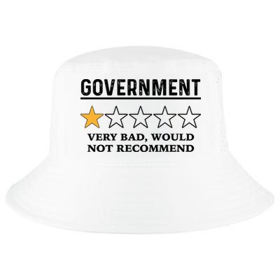 Government One Star Very Bad Would Not Recommend Shirt Funny Government One Star Cool Comfort Performance Bucket Hat