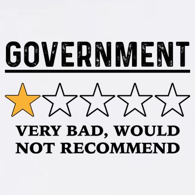 Government One Star Very Bad Would Not Recommend Shirt Funny Government One Star T-Shirt