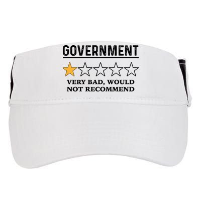 Government One Star Very Bad Would Not Recommend Shirt Funny Government One Star Adult Drive Performance Visor