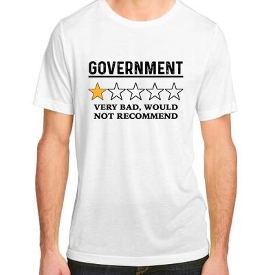 Government One Star Very Bad Would Not Recommend Shirt Funny Government One Star Adult ChromaSoft Performance T-Shirt