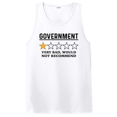 Government One Star Very Bad Would Not Recommend Shirt Funny Government One Star PosiCharge Competitor Tank