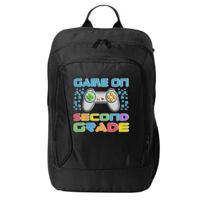 Game On Second Grade Gamers Back To School Gift City Backpack