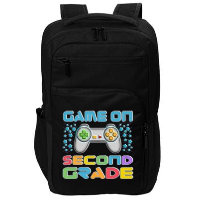 Game On Second Grade Gamers Back To School Gift Impact Tech Backpack