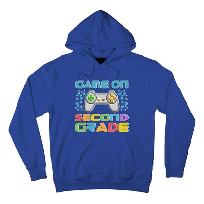 Game On Second Grade Gamers Back To School Gift Hoodie