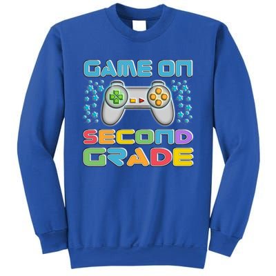 Game On Second Grade Gamers Back To School Gift Sweatshirt